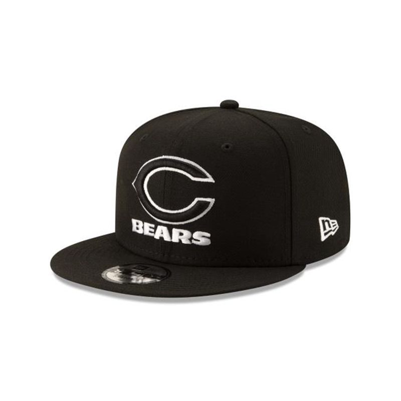 NFL Chicago Bears 9Fifty Snapback (AWM2171) - Black New Era Caps